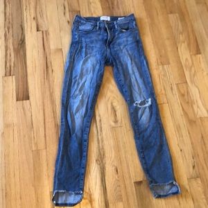 Frame Denim Le High Straight 25